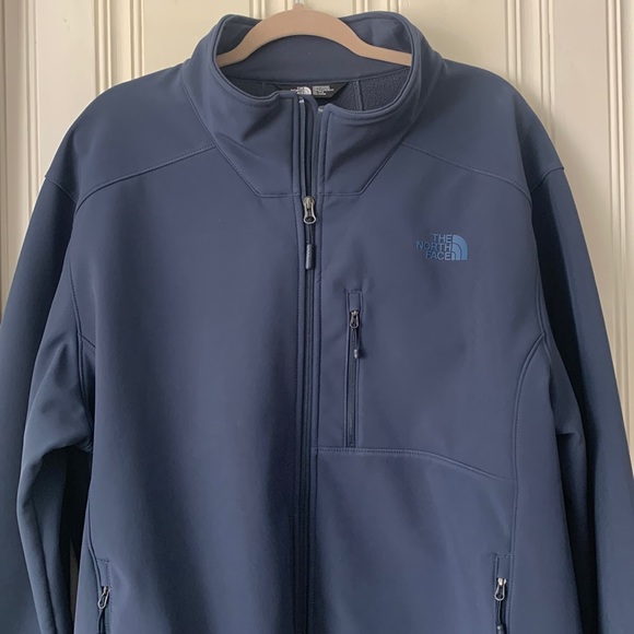 North Face Softshell Jacket Blue Size XXL - Picture 1 of 7